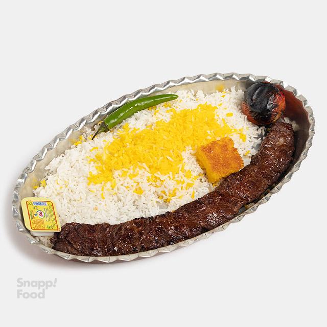 چلو کباب برگ گوسفندی