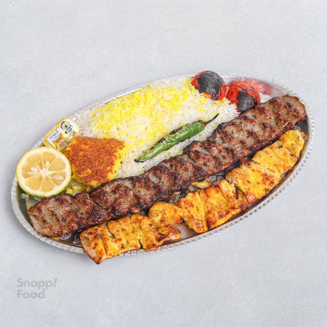 چلو کباب میکس ممتاز