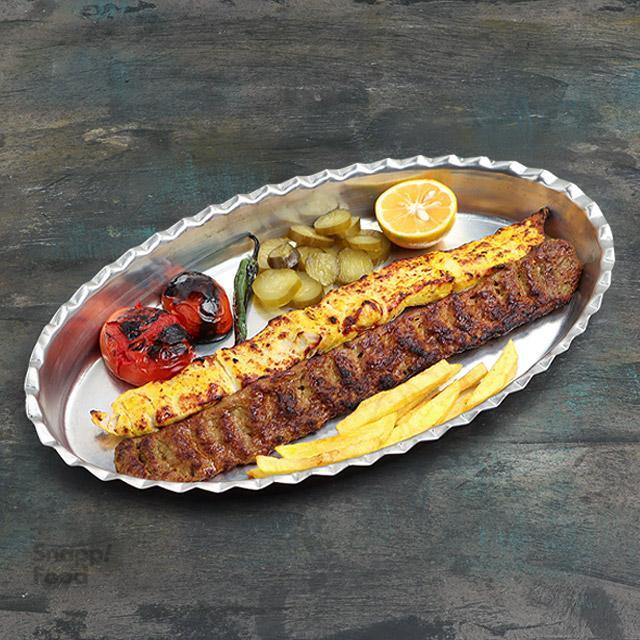خوراک کباب میکس مخصوص