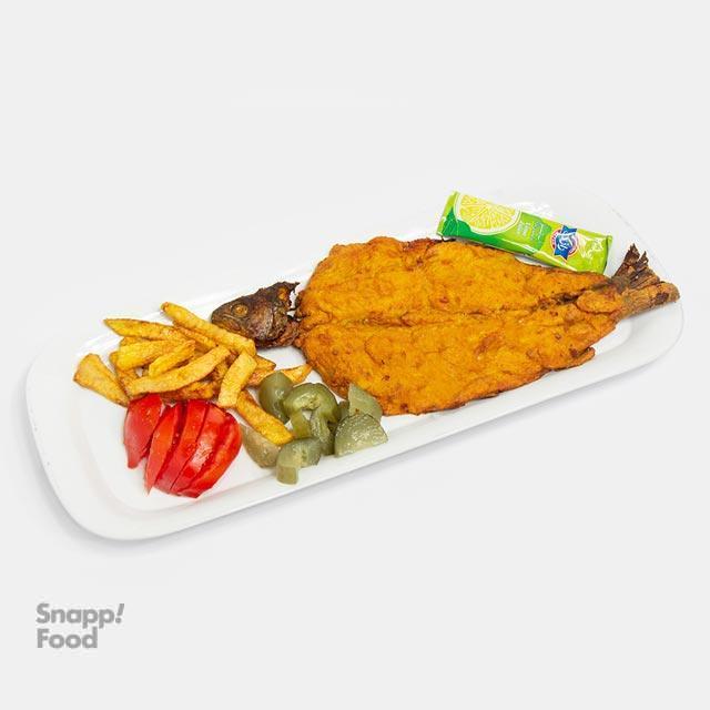 خوراک ماهی قزل آلا سرخ شده