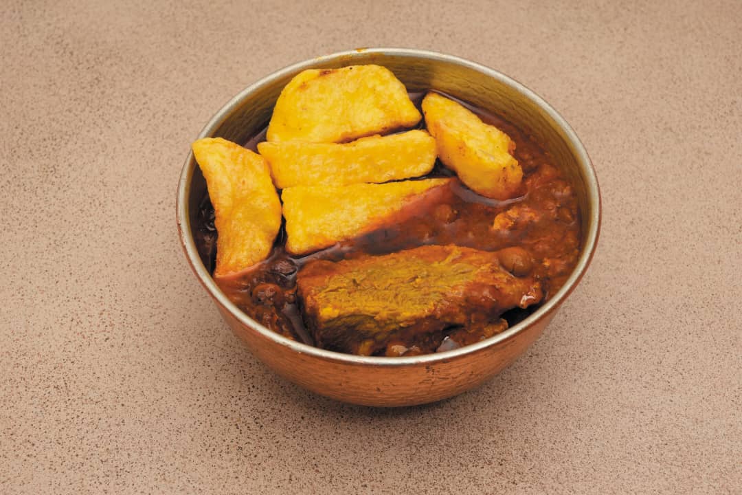 کاسه خورشت قیمه زعفرانی مخصوص 