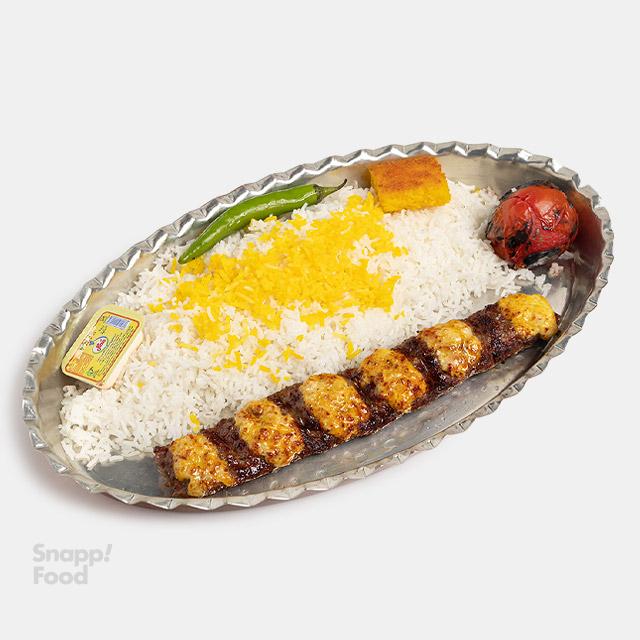 چلو کباب لقمه نگینی ممتاز