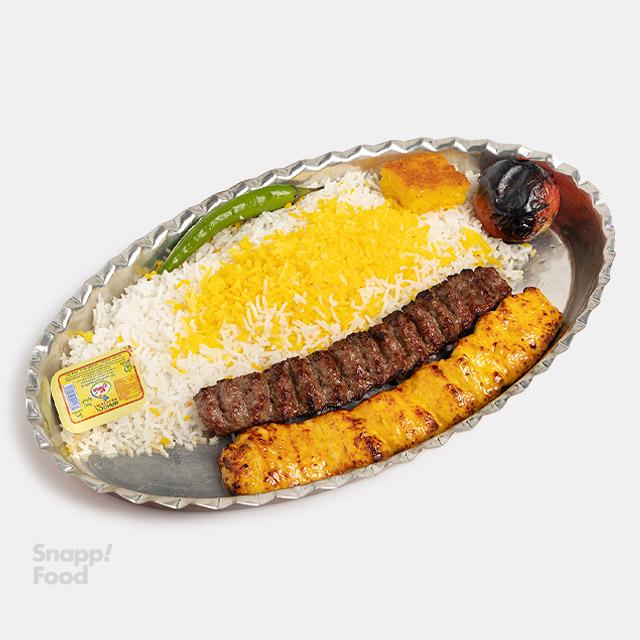 چلو کباب وزیری