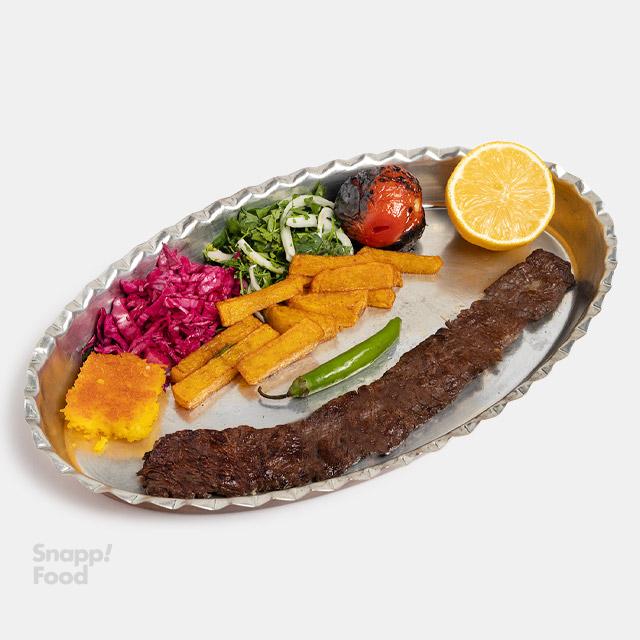 خوراک کباب برگ گوسفندی