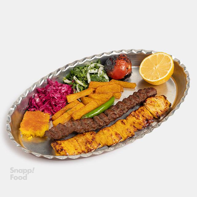 خوراک کباب وزیری