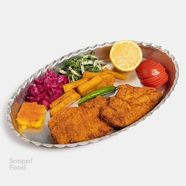 شنیسل مرغ