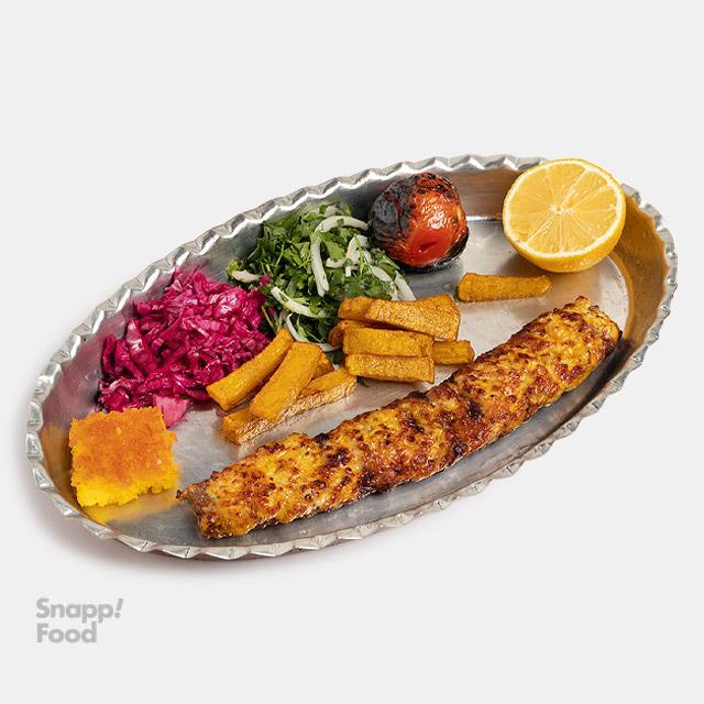 خوراک کباب مخصوص دو رو ایرونی