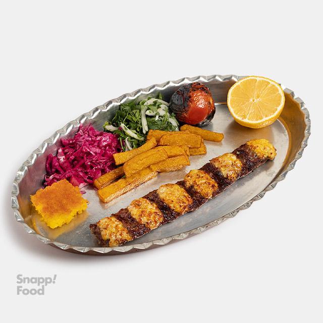 خوراک کباب لقمه نگینی ممتاز