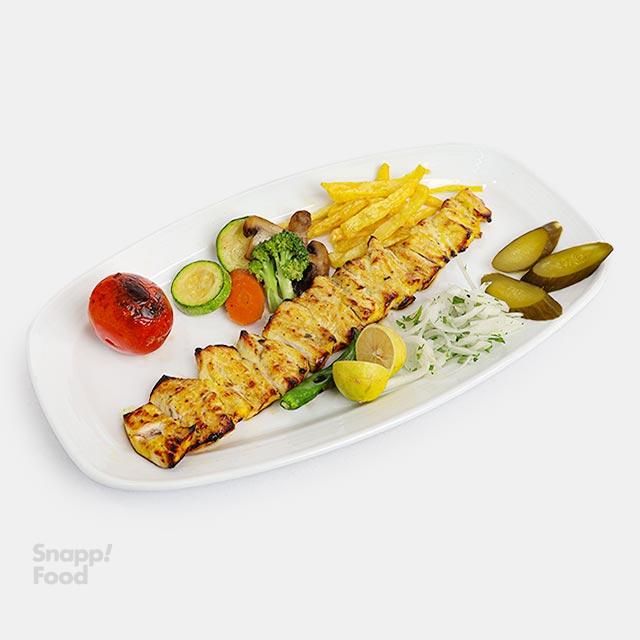 خوراک جوجه کباب سینه