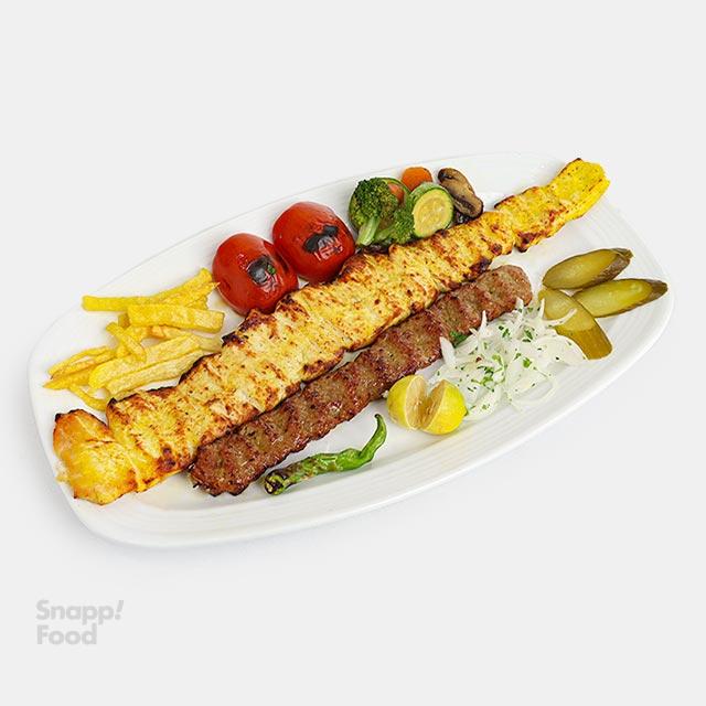 خوراک کباب وزیری مخصوص