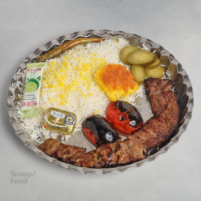 چلوکباب برگ مخصوص