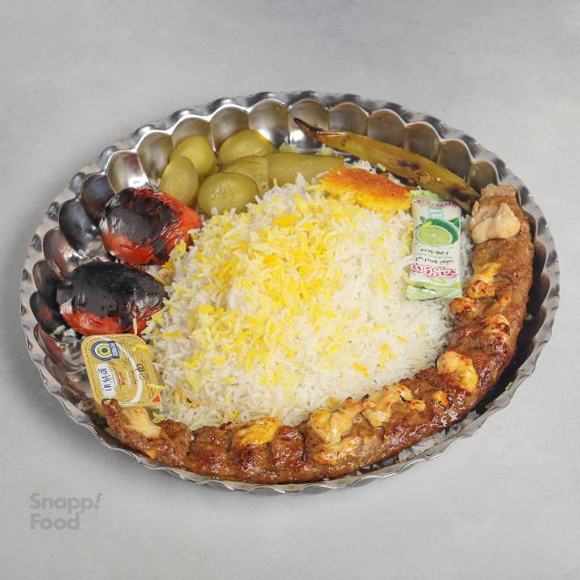 چلو کباب نگینی مخصوص