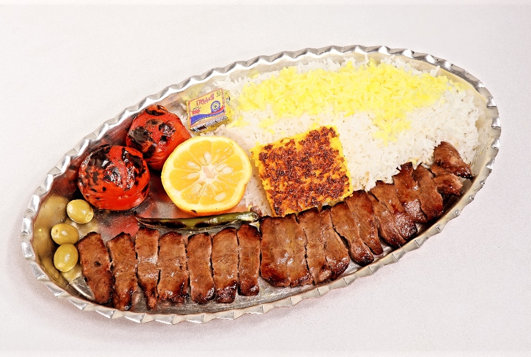 چلو کباب چنجه