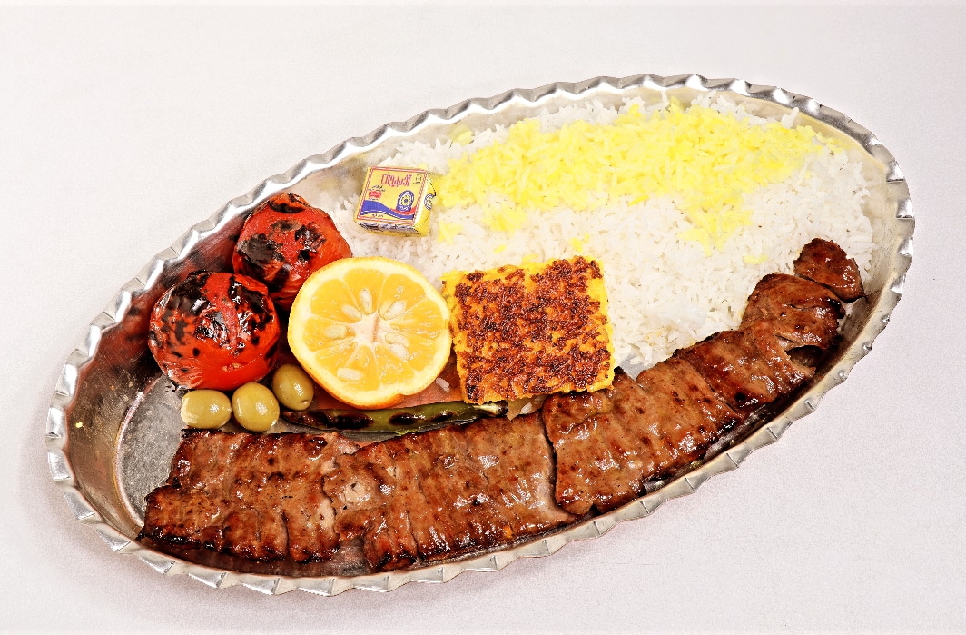 چلو کباب برگ مخصوص