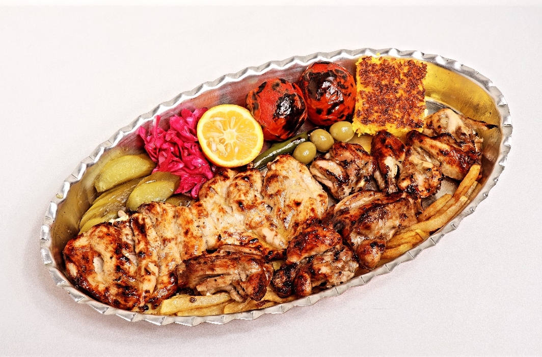 خوراک جوجه کباب با استخوان