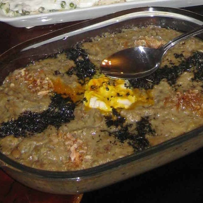 پرس کشک بادمجان یک نفره