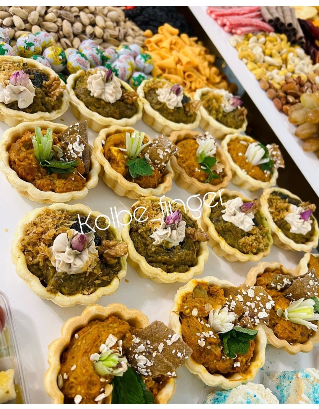 تارت کشک و بادمجان