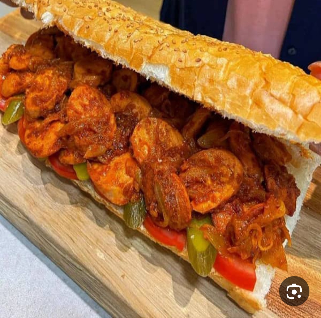 ساندویچ خوراک هندی