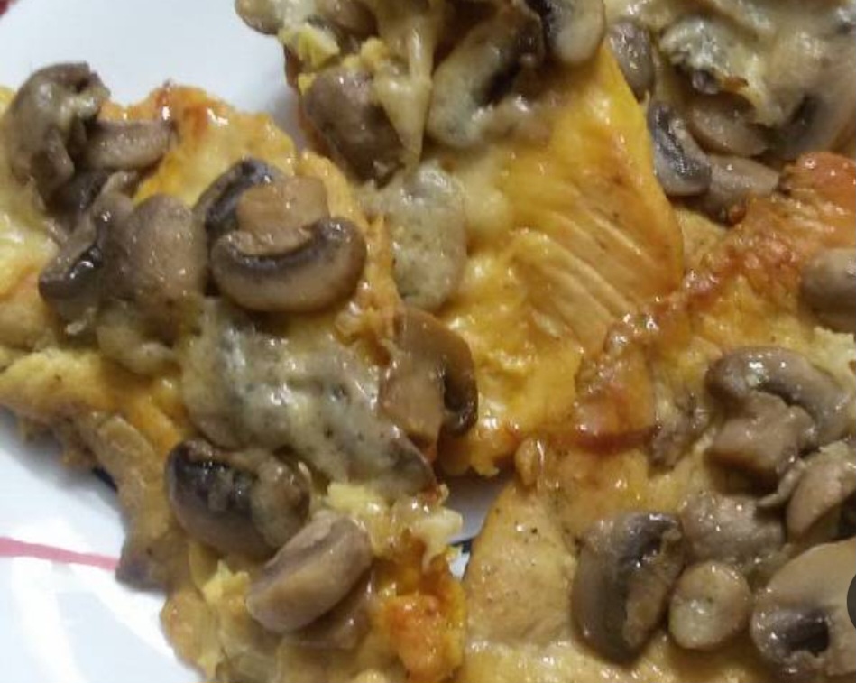  قارچ و پنیر 