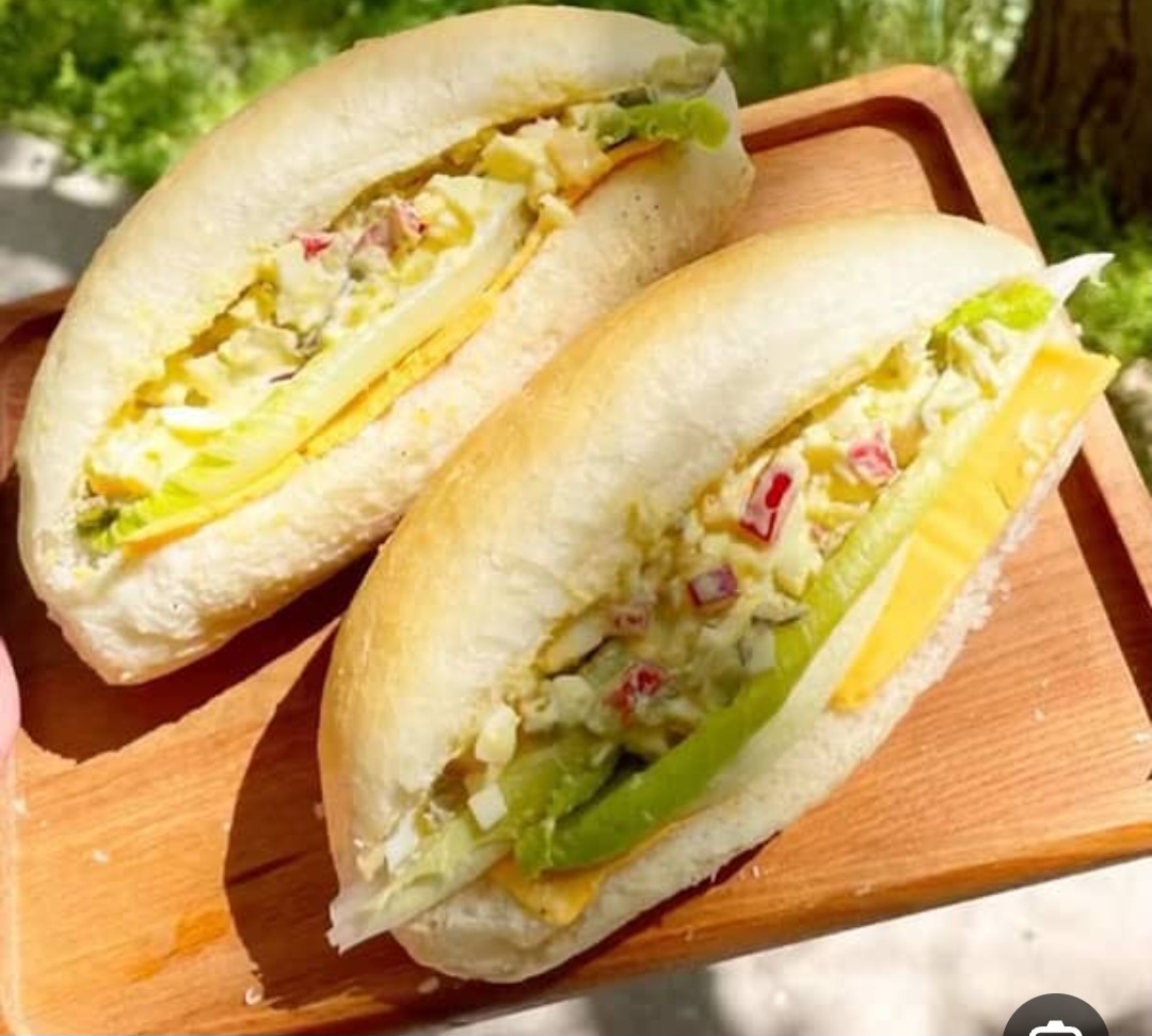 ساندویچ تخم مرغ 