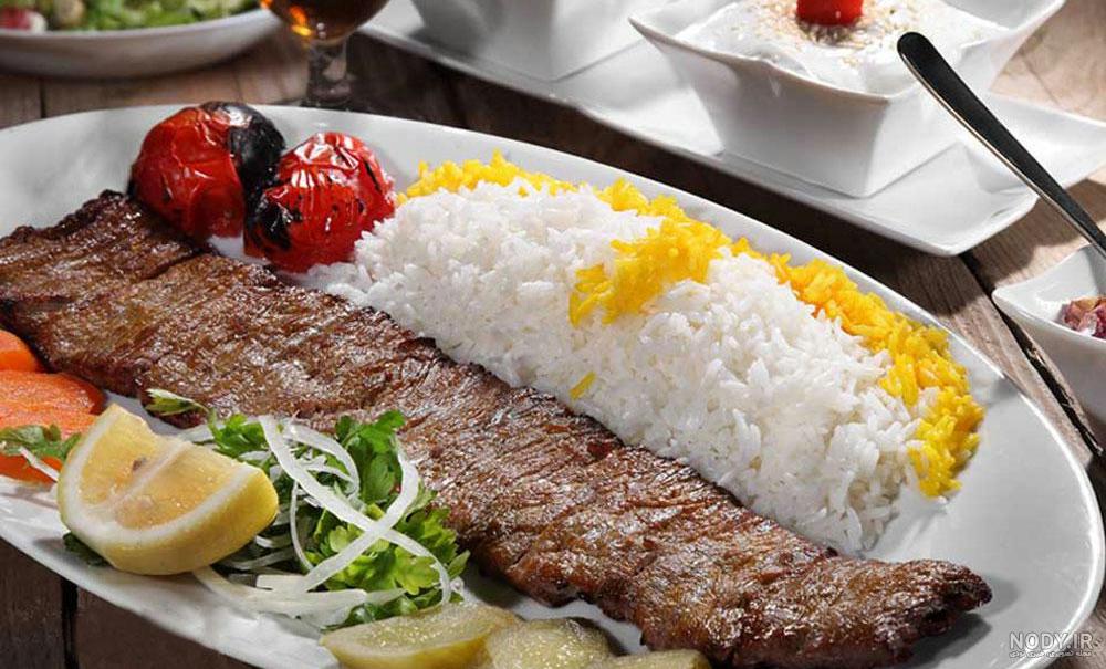 چلوکباب کوبیده