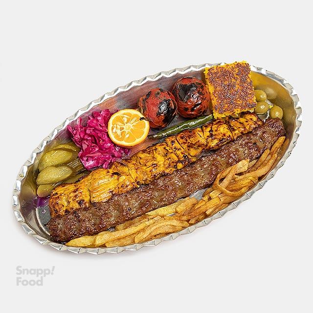 خوراک کباب وزیری